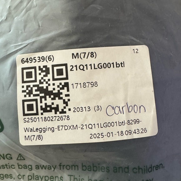 HALARA 7/8 Blue SoCinched High Waisted Butt Lifting  Leggings - Picture 9 of 15